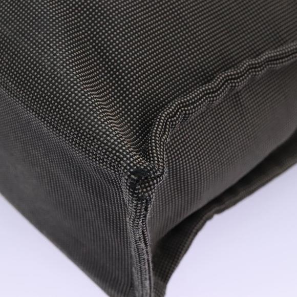 HERMES Her Line MM Hand Bag Canvas Gray Silver Auth ti2758 - Picture 16 of 16